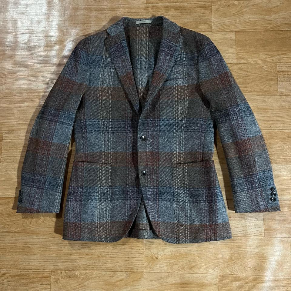 [97] 볼리올리 멀티체크 울자켓