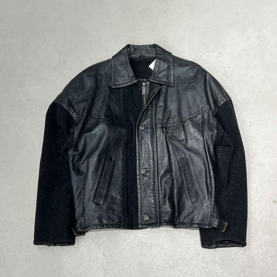 지오지아 레더자켓 s08879