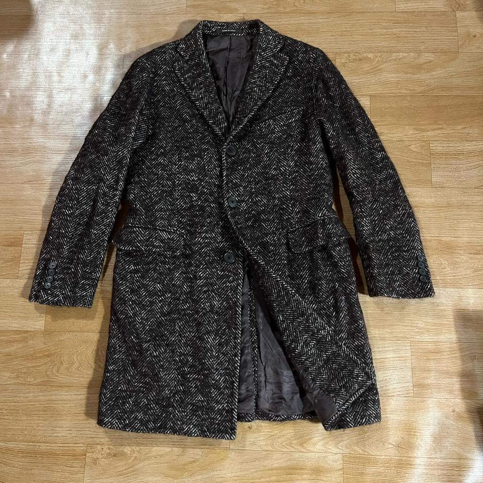 [100] 딸리아또레 헤링본 알파카 코트