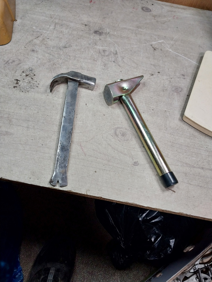 1970 일제 무쇠 장도리