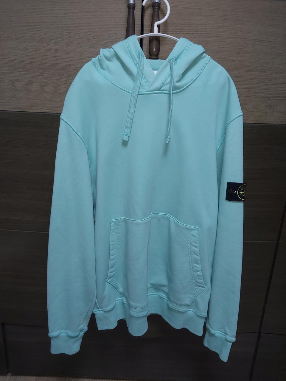스톤아일랜드 민트후드티XL