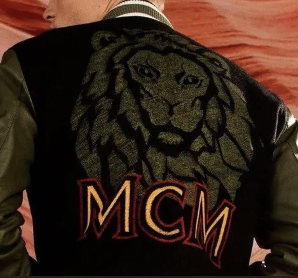 [100] MCM 램스킨 바시티 봄버자켓