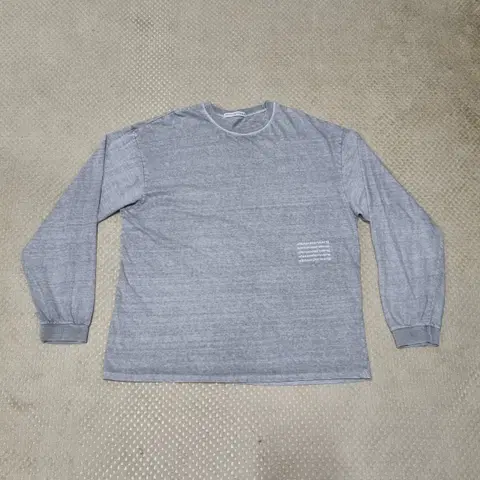 (XL) 알렉산더왕 로고 긴팔 티셔츠