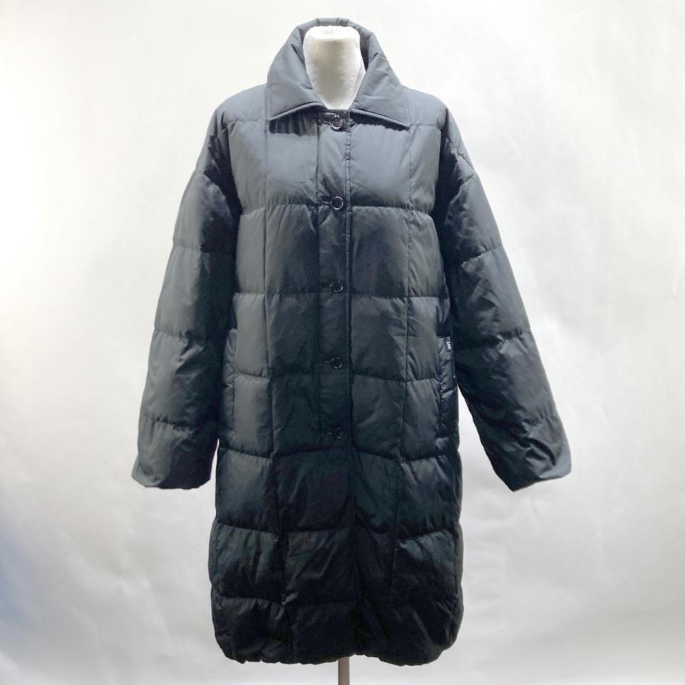 LEE 리 2022 여성 롱 라이트 다운코트 블랙 F 영구제