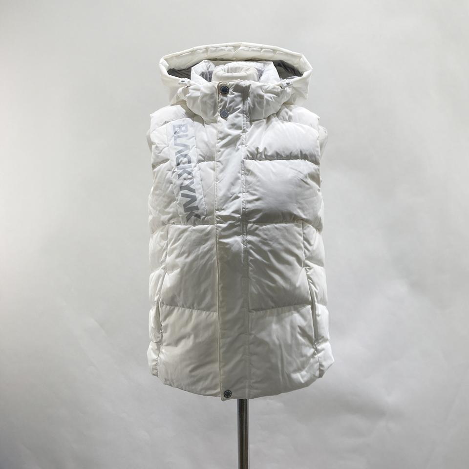 블랙야크 키즈 덕다운패딩조끼 155 여성85 영구제