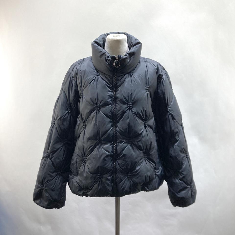 블루페페 2022 자수 퀼팅 구스다운 여 패딩 77 영구제