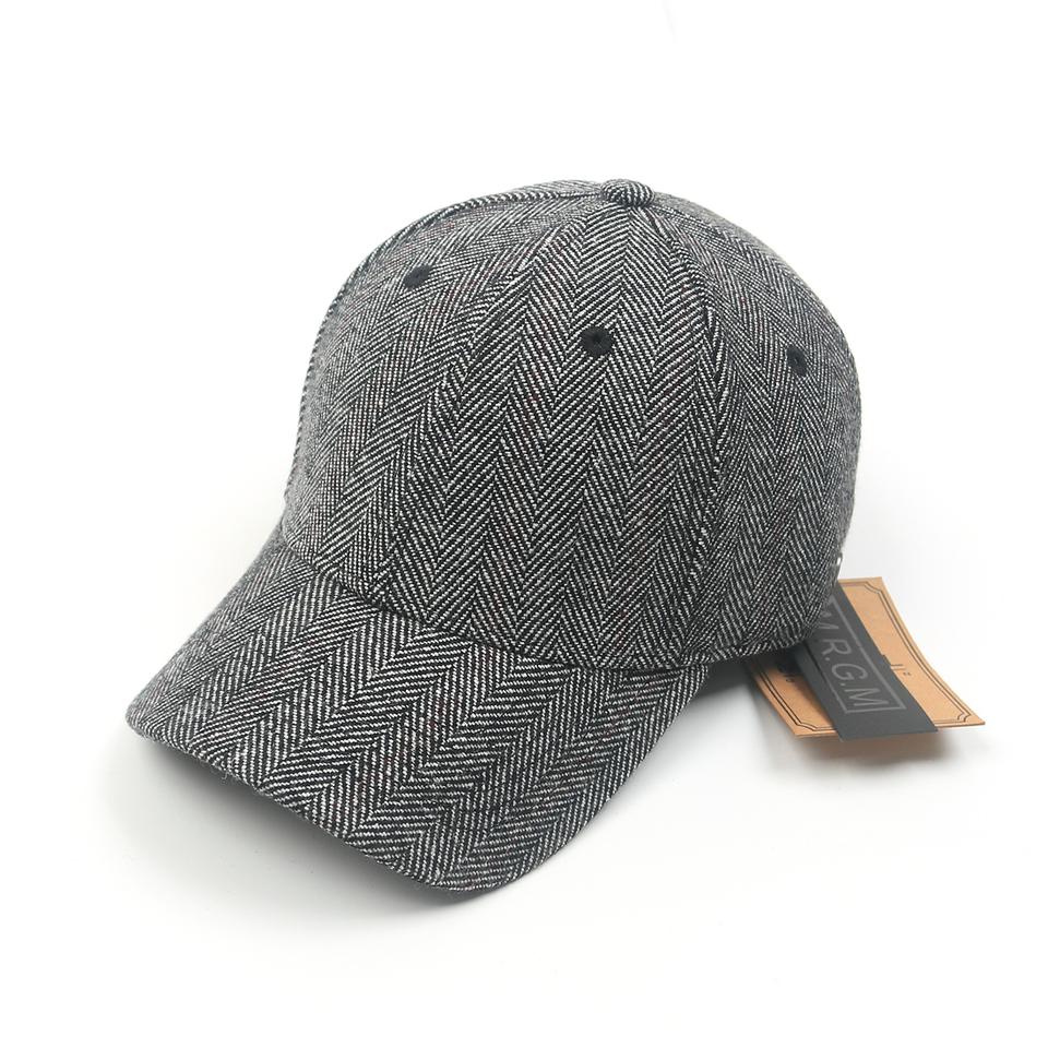 56-58cm 마틴 스웨그 헤링본 그레이 공용 볼캡 C013P -041