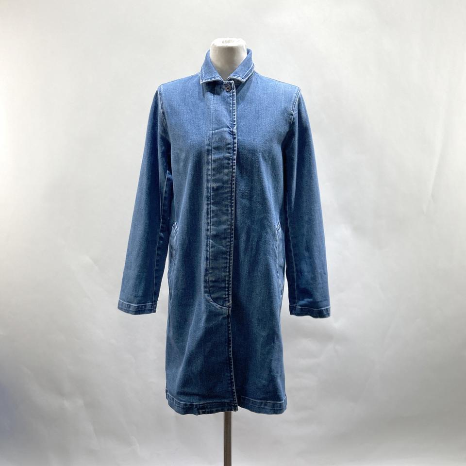 여성 데님 미디 자켓 S 영구제