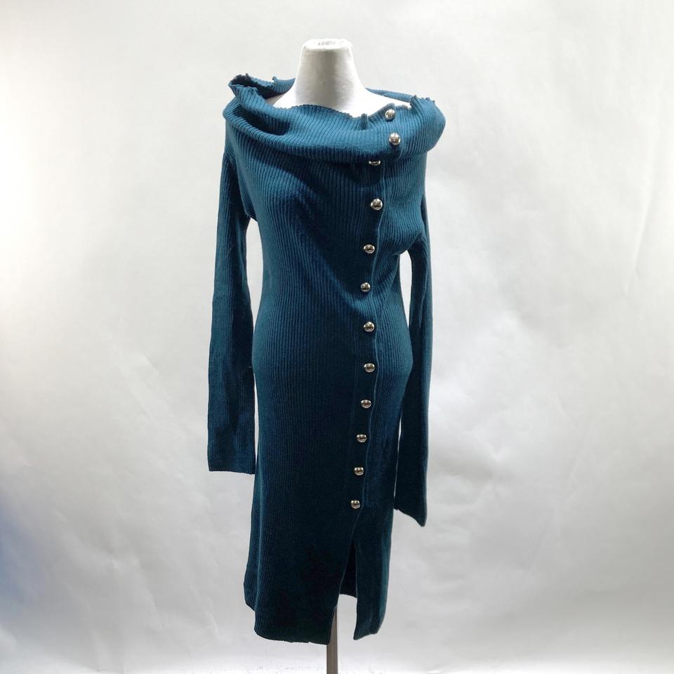 여성 오프숄더 니트 롱원피스 FREE 영구제