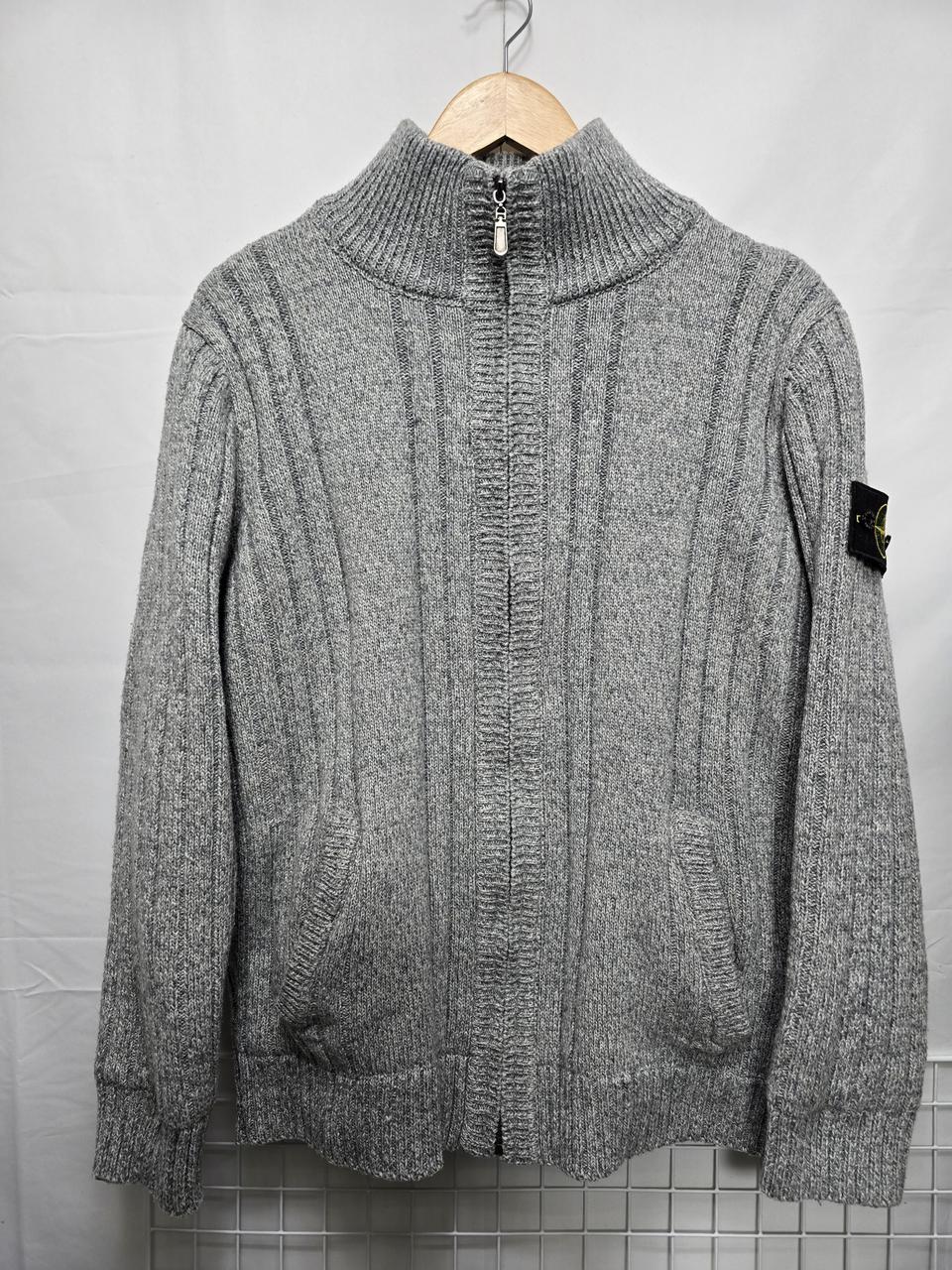 스톤아일랜드 니트 집업M