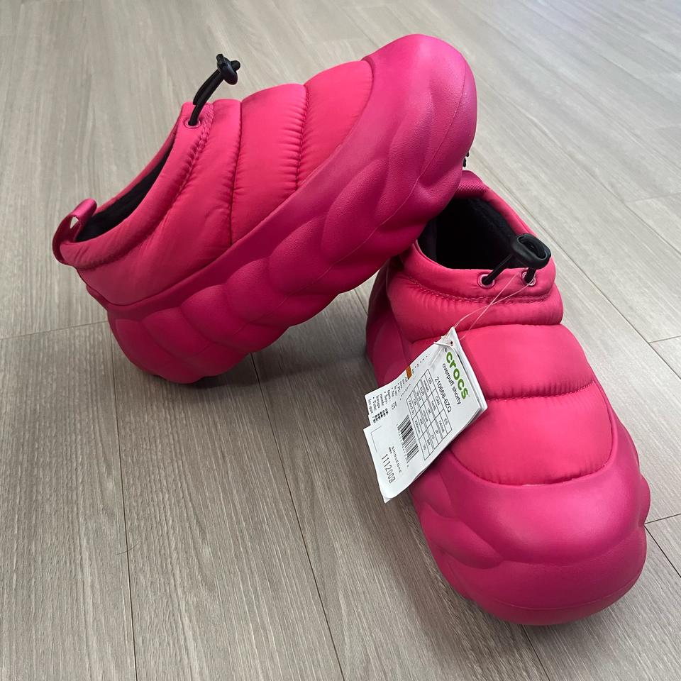 크록스 오버퍼프 쇼티 230,240,250 새제품