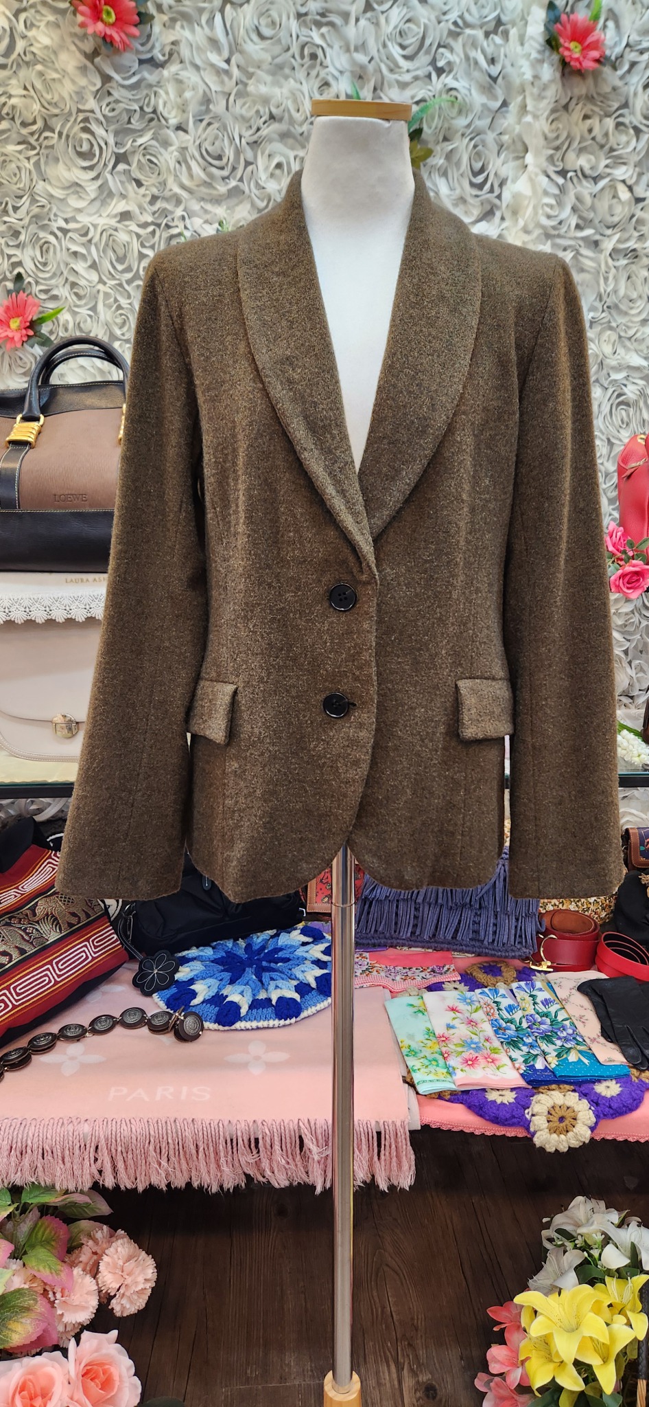 YOSHIE INABA 모 + 캐시미어 자켓 (66)