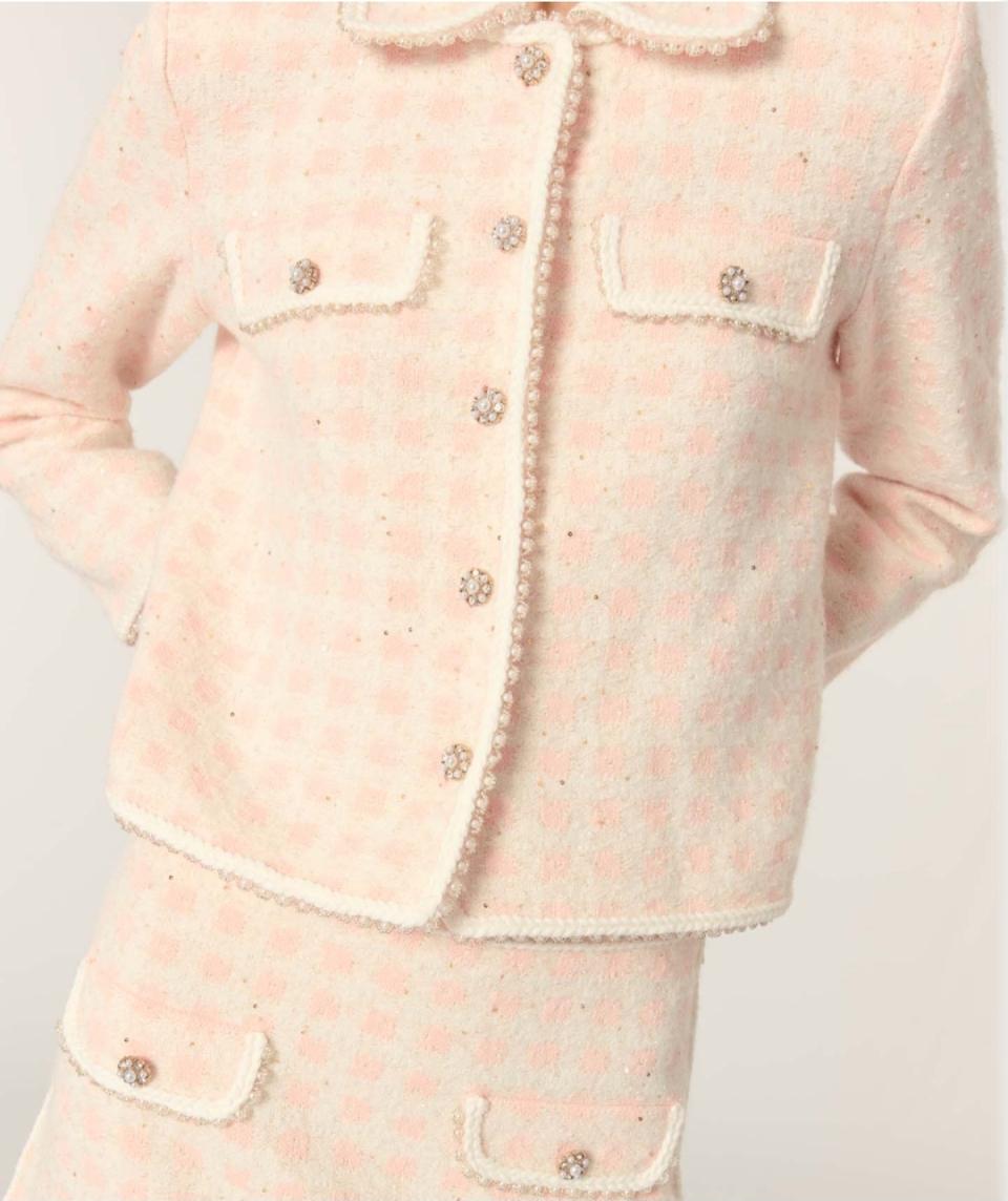 미사용 25SS Maje 가디건 자켓