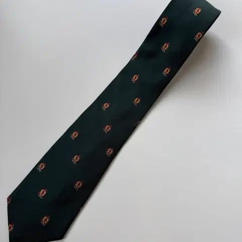 빈티지 실크 넥타이 7.5cm