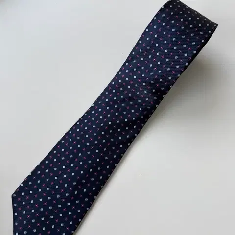 빈티지 실크 넥타이 8.5cm