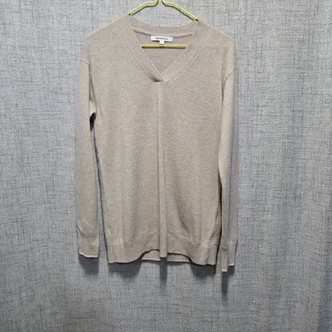 빈폴 여성 울 캐시미어 브이넥 니트 90