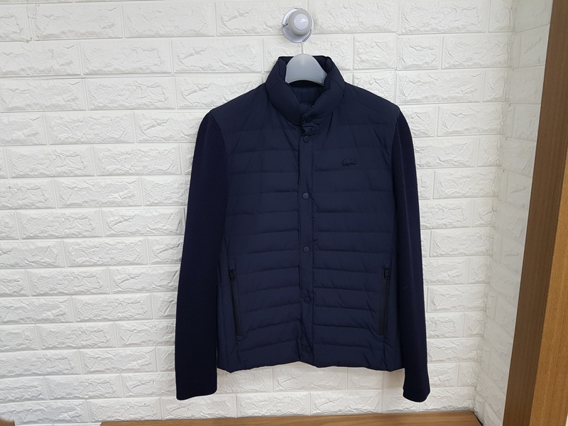 라코스테 패딩 니트 자켓 남성95