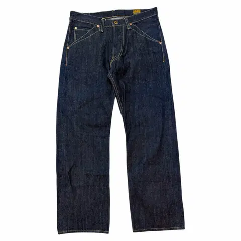 [32] 트로피클로딩 1605 생지 셀비지 더트 데님 팬츠