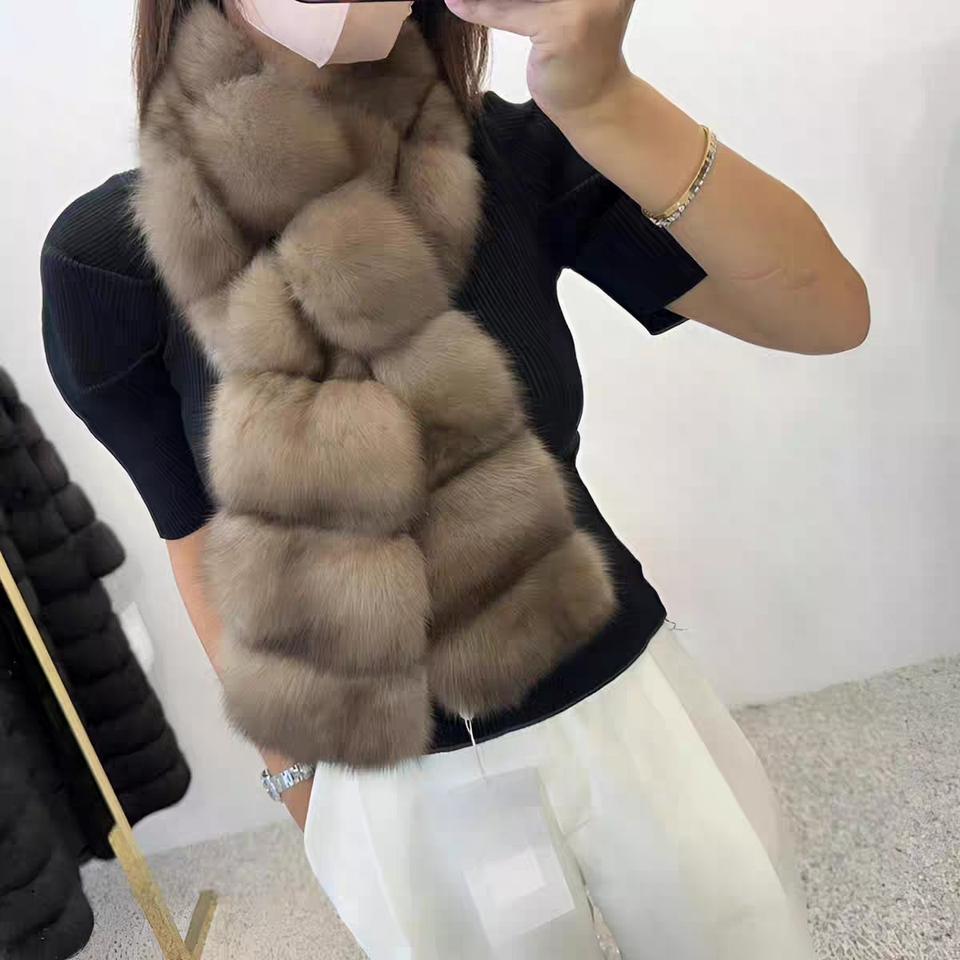 페이크 밍크퍼 목도리