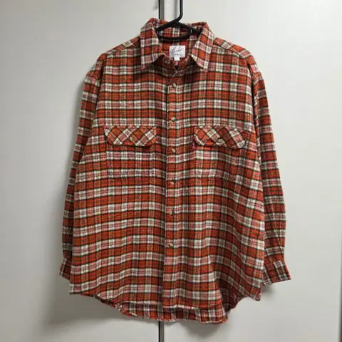 Passy 재팬 플란넬 체크 셔츠 L(100) 미사용