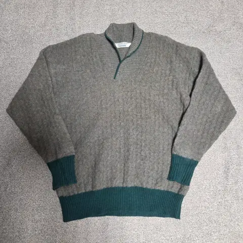 Fancying 재팬 숄 니트 스웨터 L(100)