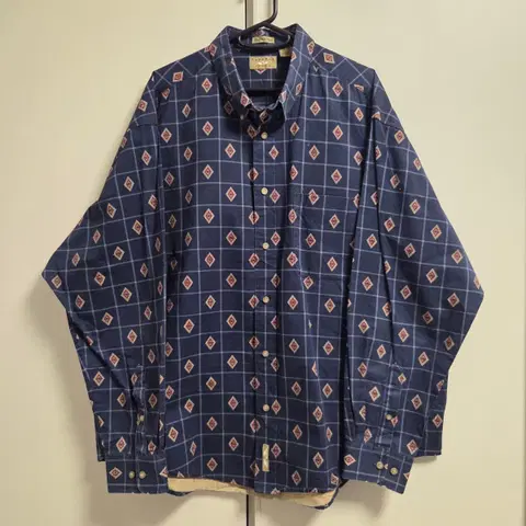 Natural Issue 나바호 패턴 셔츠 2XL(110)