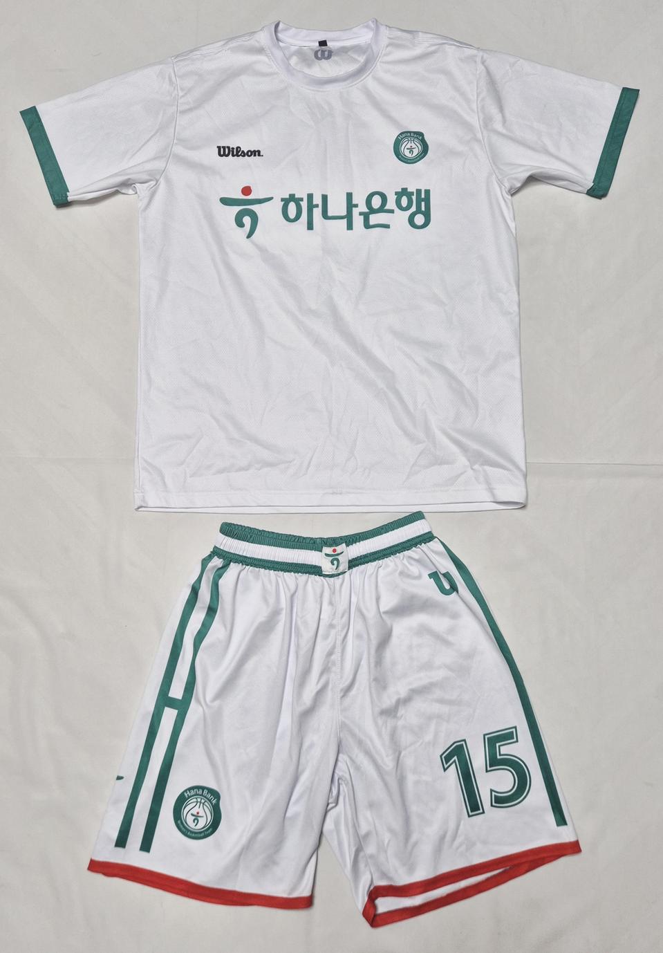 부천 하나은행 슈팅복&하의 팝니다