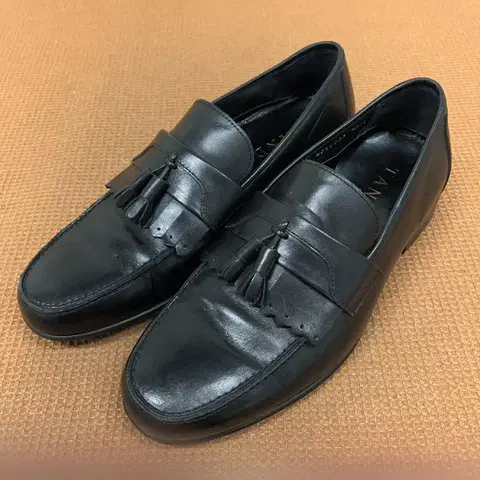 탠디 캐쥬얼 블랙 정장 구두 테슬로퍼 250 G08569