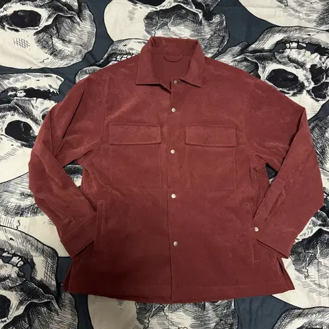 stco 에스티코 스웨이드남방 L사이즈