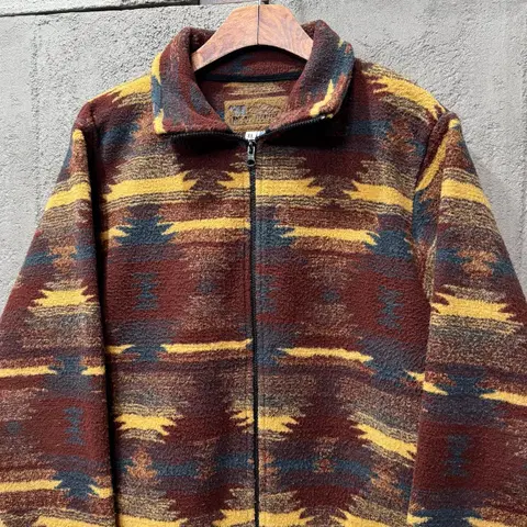 [L] 베어리지 치마요 후리스 집업 made in USA