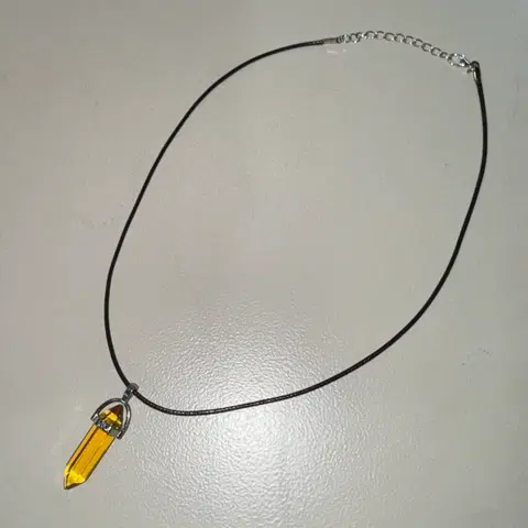 빈티지 에스닉 크리스탈 목걸이