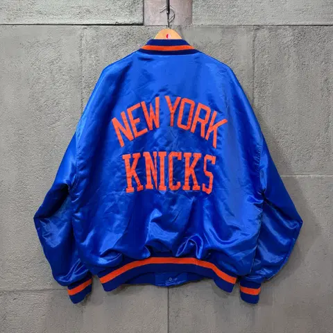 [3XL] 90s 미첼앤네스 뉴욕닉스 바시티 자켓 made in KORE