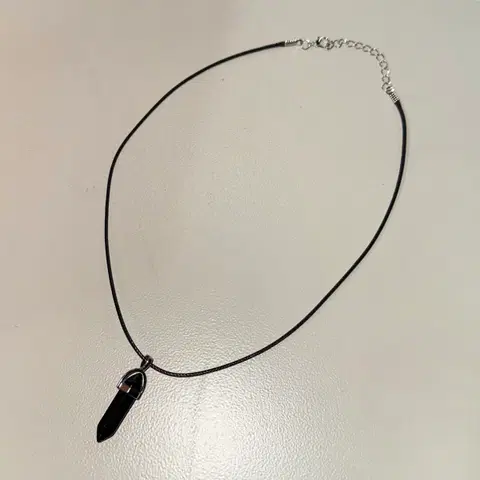 빈티지 에스닉 크리스탈 목걸이