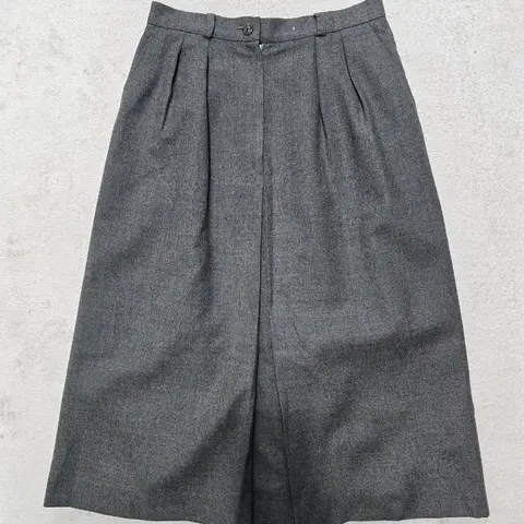 브룩스브라더스 뉴울 스커트 그레이