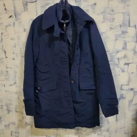 타미힐피거 누빔 바람막이 자켓 s