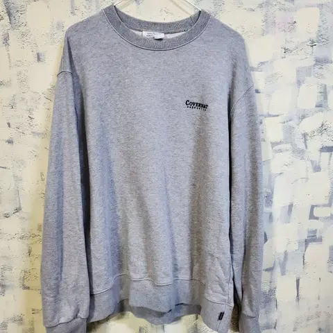 커버낫 로고 맨투맨 L