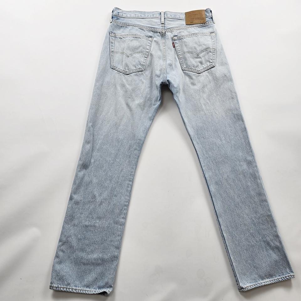 리바이스 501 청바지 연청 데님 사이즈32 R3528