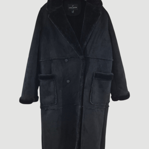 [55]다니엘 헥터 여자 무스탕 롱코트