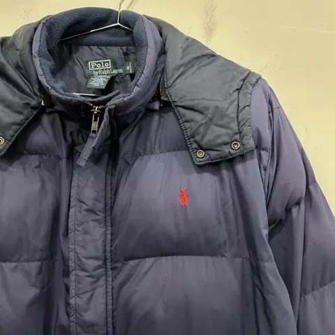 폴로 랄프로렌 스몰포니 덕다운 후드 푸퍼패딩