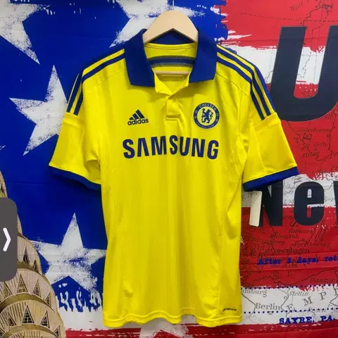 새상품 아디다스 첼시삼성 어웨이 카라유니폼s90
