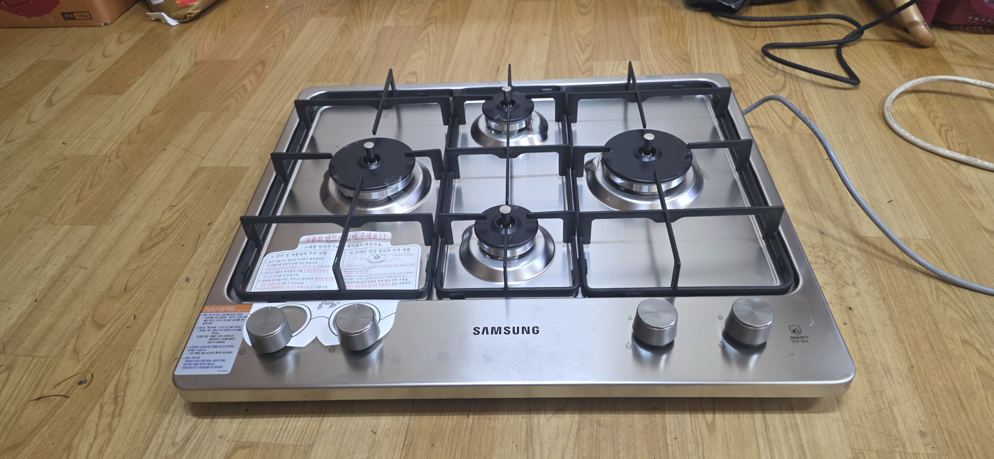 삼성 빌트인 가스렌지 도시가스용 4구