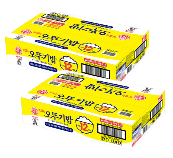 오뚜기밥 210g 24개 즉석밥 백미