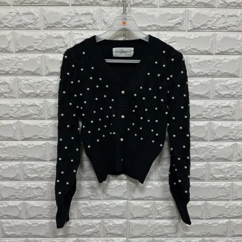 ㅍ264 진주 니트가디건