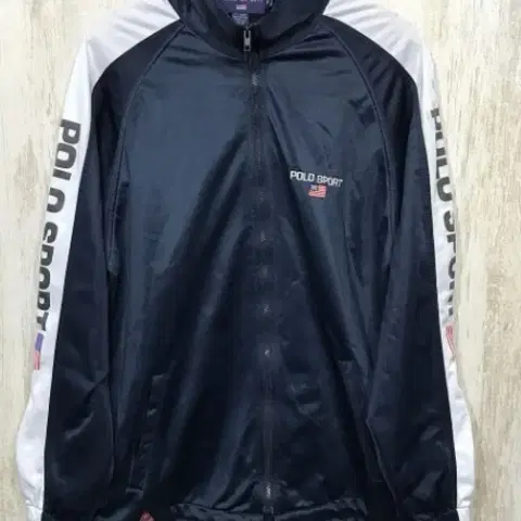 폴로스포츠 네이비 트랙 자켓 M