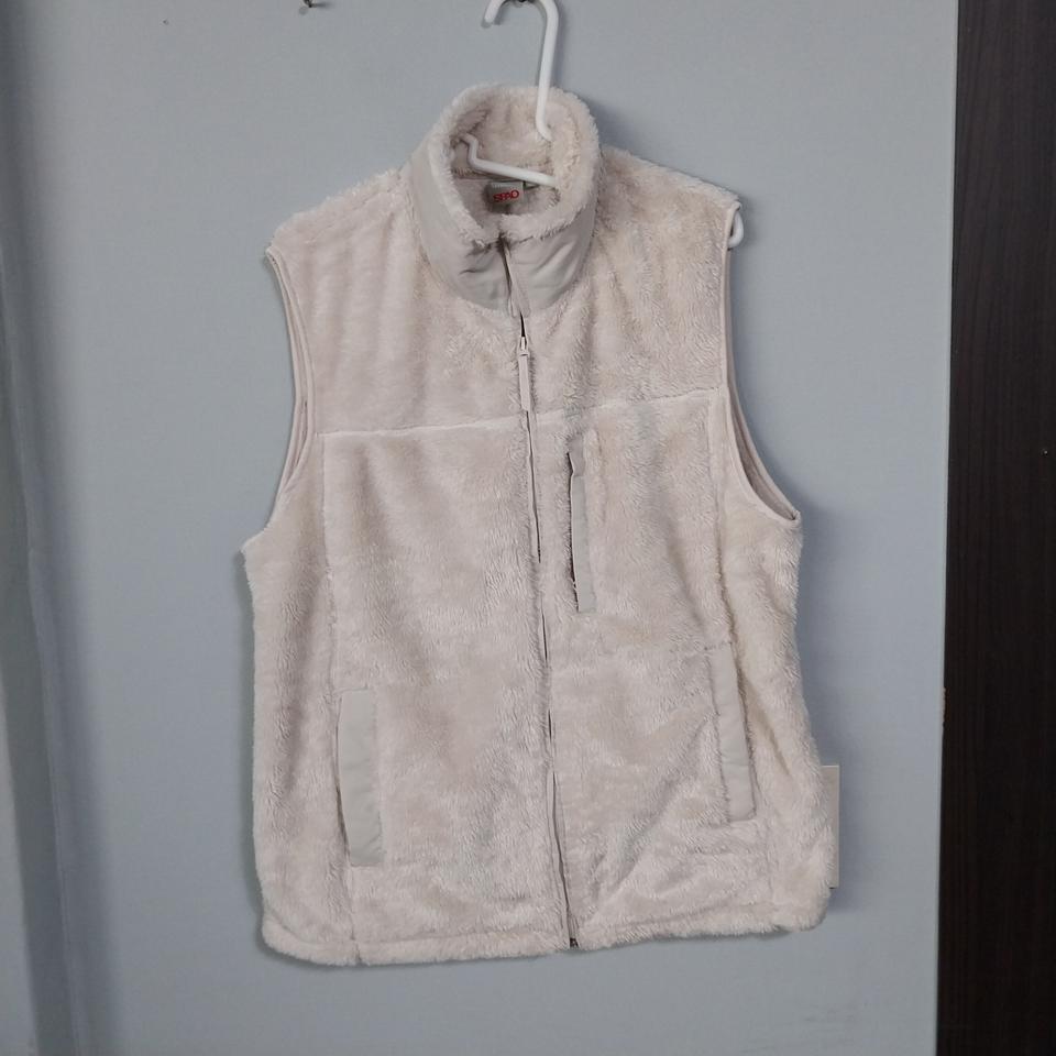 스파오 플리스 조끼 남자100