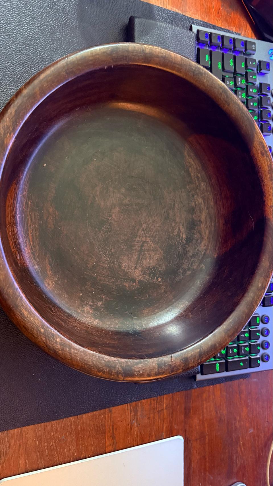 아름다운 나무문향 대형 그릇