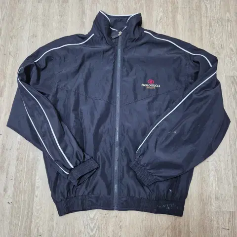 파올로구찌 프리미엄 자수로고 바람막이 자켓