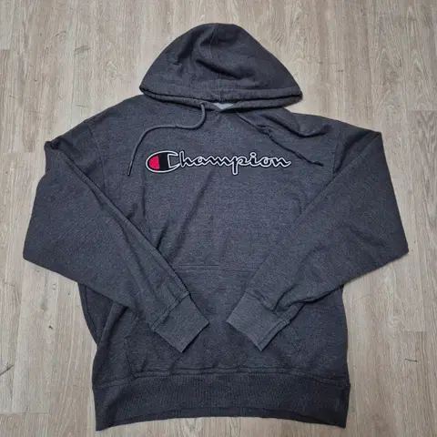 챔피온 스펠아웃 자수 빅로고 후드티