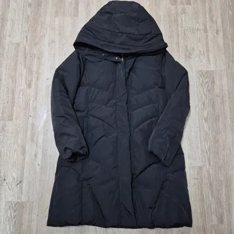 지고트 여성 덕다운 후드 롱패딩 점퍼