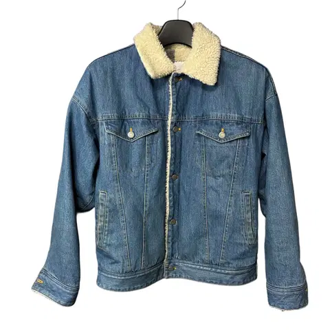 M 라이풀 쉐르파 데님 트러커 자켓